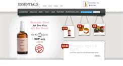 Desktop Screenshot of essentialsyou.com